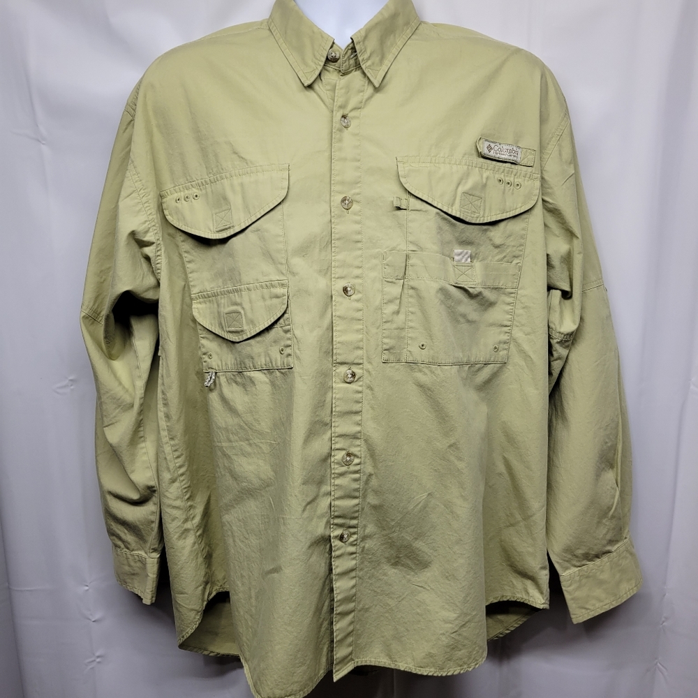 Columbia PFG Bonehead button down Men's Medium